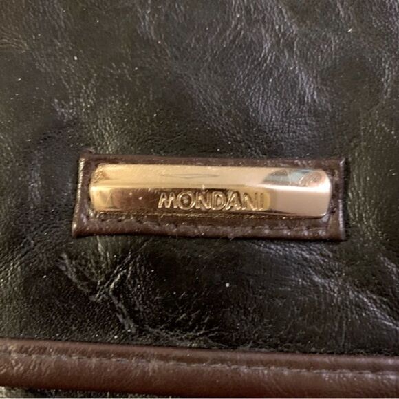 Mondani NY Crossbody Handbag Satchel Vegan Leather Removable Strap Top Strap - Picture 4 of 11